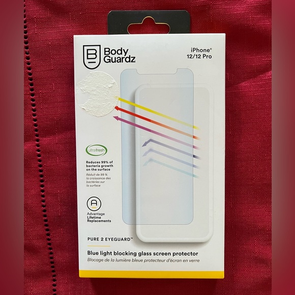 NWT Body Guardz glass screen protector for iPhone 12/12 Pro - Picture 1 of 2